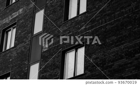 Abstract office building windows 93670019