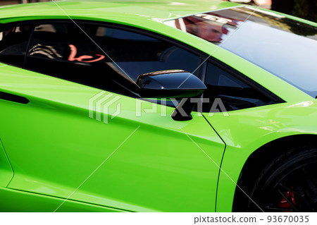 luxury shiny automobile. 93670035