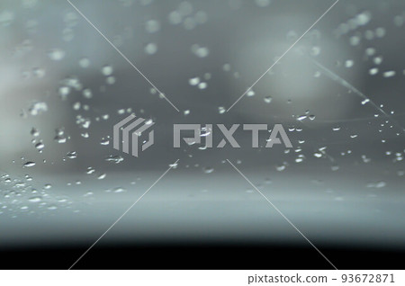 rain drop on the glass, rain drop on Windshield or rain drop on the car glass 93672871