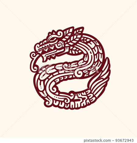 quetzalcoatl mexican god aztec graphic quetzalcoatl mexican god aztec graphic 93672943