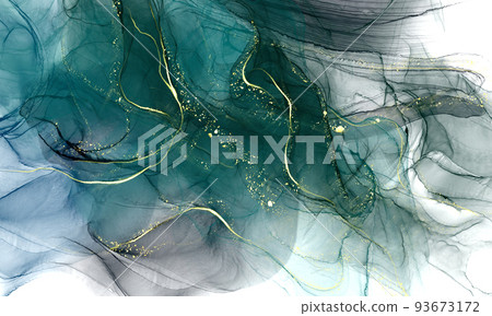 Alcohol Ink Abstract Texture design background 93673172