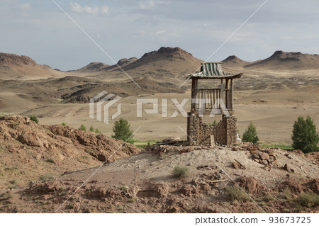 in the land of mongolia the nature 93673725