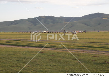 in the land of mongolia the nature in the land of mongolia the nature 93673778