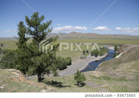 in the land of mongolia the nature 93673805