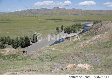 in the land of mongolia the nature 93673814