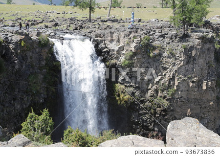 in the land of mongolia the nature 93673836