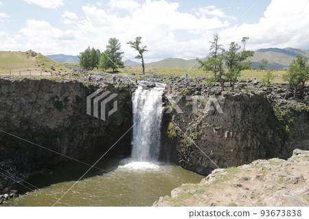in the land of mongolia the nature 93673838