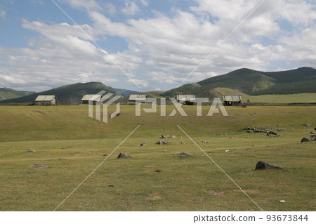 in the land of mongolia the nature 93673844