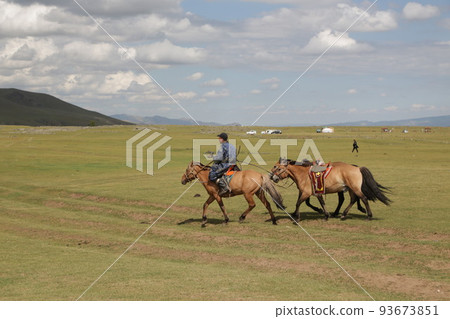 in the land of mongolia the nature 93673851