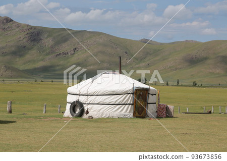 in the land of mongolia the nature 93673856