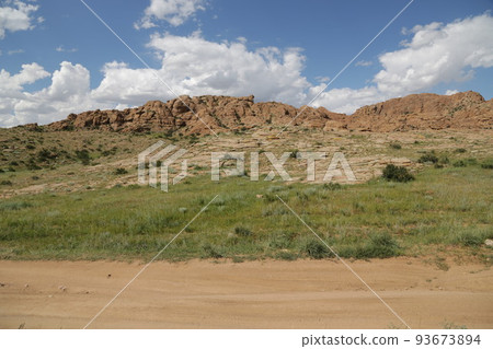 in the land of mongolia the nature 93673894