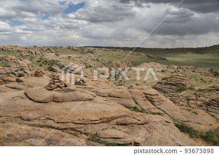 in the land of mongolia the nature 93673898