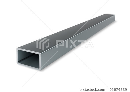 Single rectangular tubing 3D Single rectangular tubing 3D 93674889