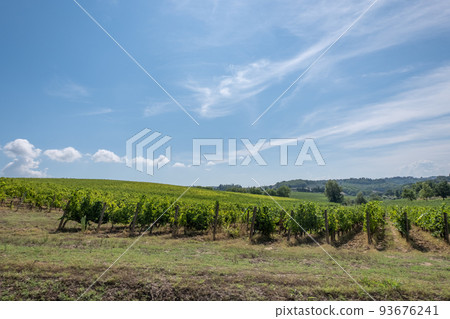 Beautiful view of Tuscany landscape and landmarks. Summer in Italy 93676241