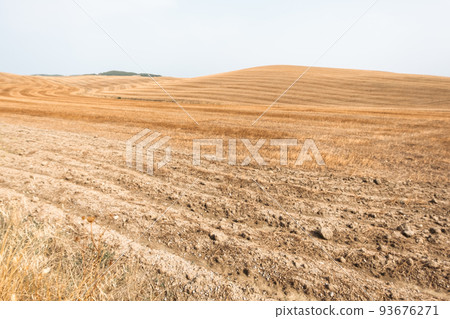 Beautiful view of Tuscany landscape and landmarks. Summer in Italy 93676271