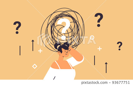 woman solving psychological problem in tangled brain psychotherapy session treatment of stress addictions concept 93677751