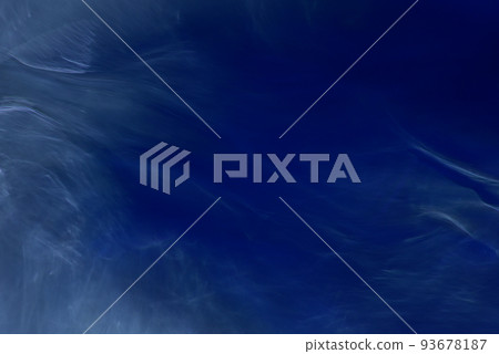 Smoky light pattern on deep blue background, dark, for background 93678187