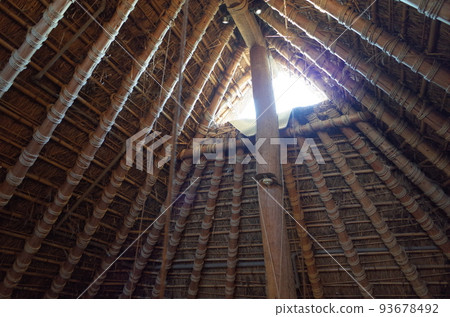 Inside the Pit Dwelling_Yoshinogari Historical Park_Saga Inside the Pit Dwelling_Yoshinogari Historical Park_Saga 93678492