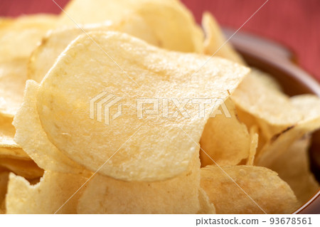 Potato chips up. Potato chips up. 93678561