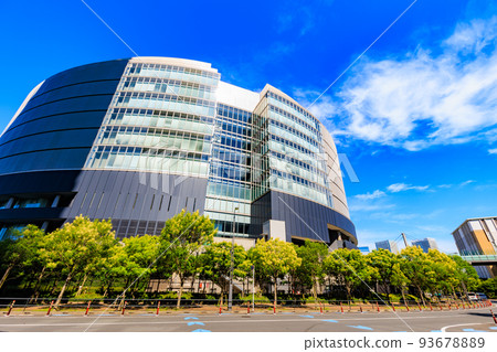 東京都江東區豐洲市街景東電豐洲大廈 東京都江東區豐洲市街景東電豐洲大廈 93678889
