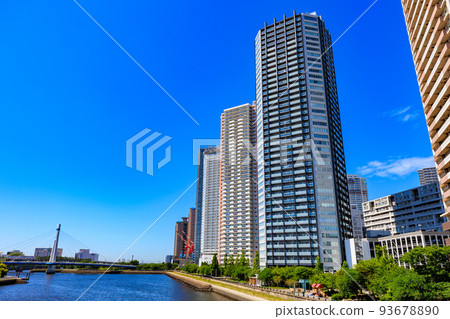 Cityscape of Shinonome, Koto-ku, Tokyo Tower condominiums Cityscape of Shinonome, Koto-ku, Tokyo Tower condominiums 93678890