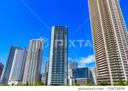 Cityscape of Shinonome, Koto-ku, Tokyo Tower condominiums Cityscape of Shinonome, Koto-ku, Tokyo Tower condominiums 93678894