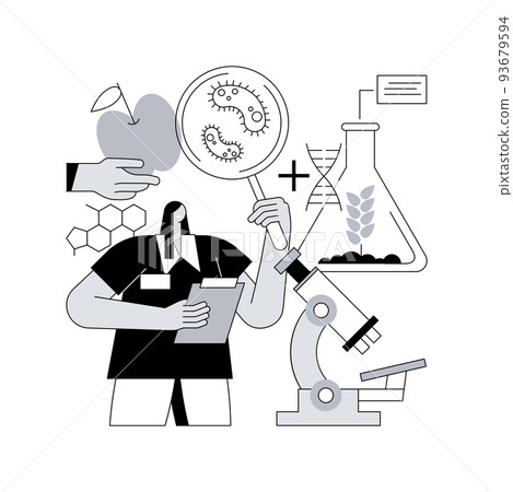 Genetically modified plants abstract concept vector illustration. Genetically modified crops, GM plants, biotechnology agriculture, adding new feature, gmo farming, transgenic abstract metaphor. Genetically modified plants abstract concept vector illustration. Genetically modified crops, GM plants, biotechnology agriculture, adding new feature, gmo farming, transgenic abstract metaphor. 93679594