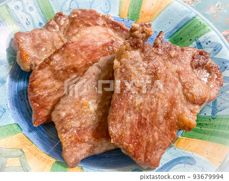 Sautéed Agu Pork from Okinawa Sautéed Agu Pork from Okinawa 93679994