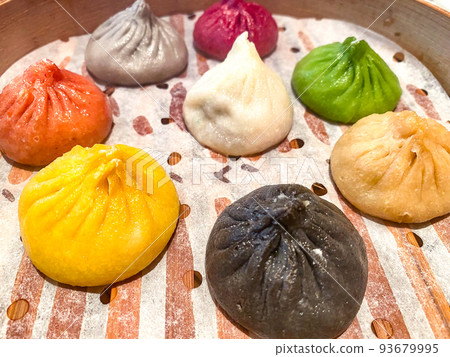 Chinese Shanghai specialty, eight-colored dumplings 93679995
