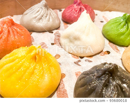 Chinese Shanghai specialty, eight-colored dumplings Chinese Shanghai specialty, eight-colored dumplings 93680018