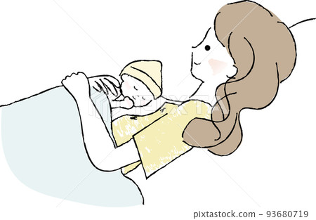 袋鼠式護理媽媽和新生兒產後護理 袋鼠式護理媽媽和新生兒產後護理 93680719