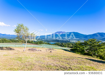 Mount Asama from Aisai no Oka Mount Asama from Aisai no Oka 93680831