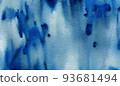 Blue watercolor background material 93681494