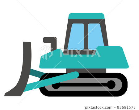 可愛的推土機圖 B 93681575