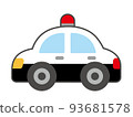 可愛的警車圖 A 93681578