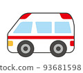 可愛的救護車圖 A 93681598