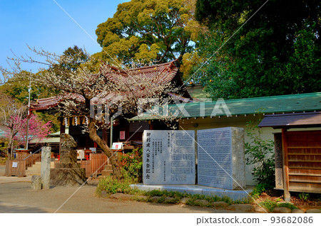代代木八幡宮早春參拜者的風景 93682086