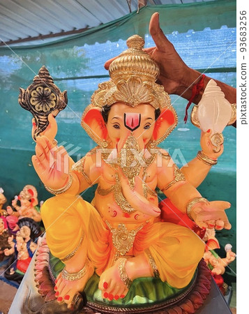 Ganesha Chaturthi 的 Ganesha 勳爵 93683256