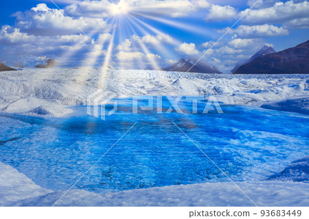 巴塔哥尼亞美麗的冰川 93683449
