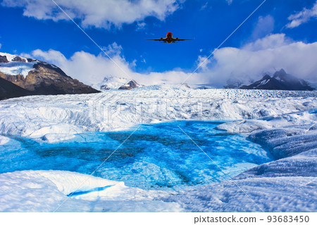 巴塔哥尼亞美麗的冰川 巴塔哥尼亞美麗的冰川 93683450