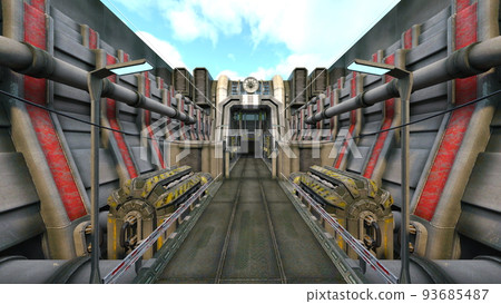 Rooftop space Rooftop space 93685487