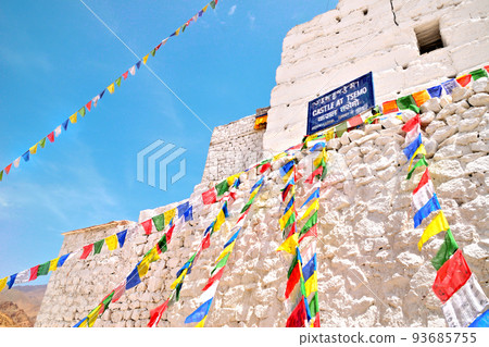 印度最北端的未開發地區拉達克列城的 Tsemo Gompa 93685755