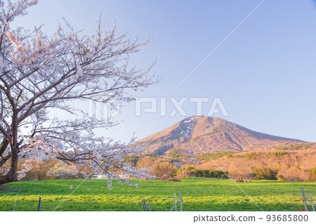 日本風景（福島縣風景、萬代山、豬苗代湖） 93685800