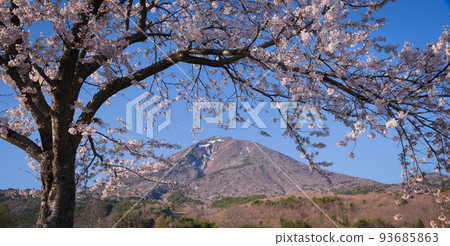 日本風景（福島縣風景、萬代山、豬苗代湖） 93685863