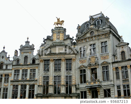 Buildings on the south side of Brussels Grand Place, Belgium 93687213