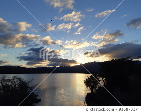 Photo image of the first sunrise of the year 93687317