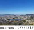 Landscape photo image from the top of the mountain 93687318