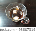 photo image of freshly brewed iced coffee 93687319