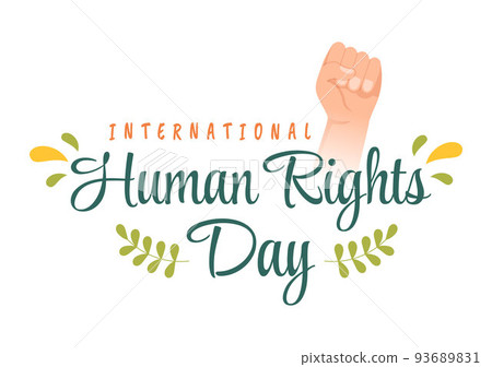 Human Rights Day Template Hand Drawn Flat Cartoon Illustration with Hands Raised Breaking Chains or Holding Hand Design Human Rights Day Template Hand Drawn Flat Cartoon Illustration with Hands Raised Breaking Chains or Holding Hand Design 93689831