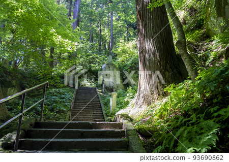 夏山寺立石寺石階山形市山形縣風景 93690862